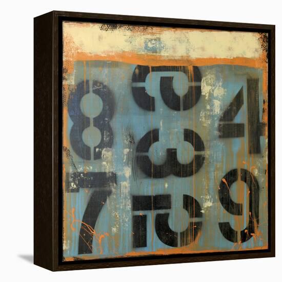 Score Card-Erin Ashley-Framed Stretched Canvas