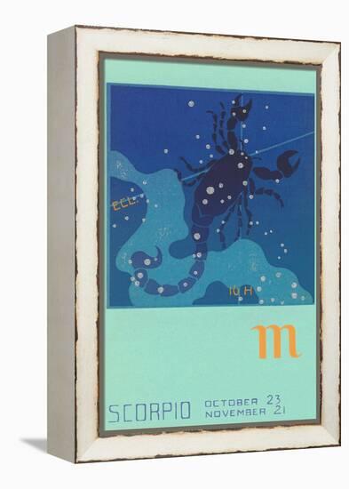Scorpio, the Scorpion-Found Image Press-Framed Premier Image Canvas