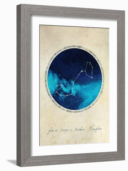 Scorpio-GI ArtLab-Framed Giclee Print