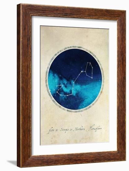 Scorpio-GI ArtLab-Framed Giclee Print