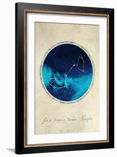 Scorpio-GI ArtLab-Framed Giclee Print