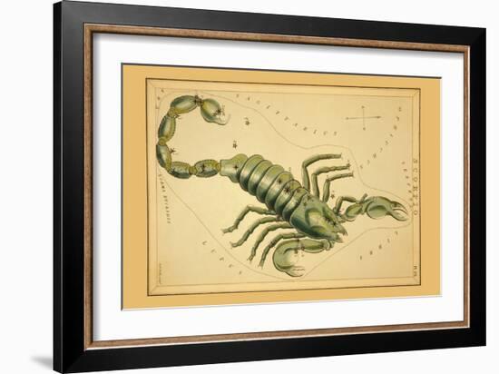 Scorpio-Aspin Jehosaphat-Framed Art Print