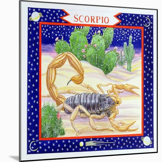 Scorpio-Catherine Bradbury-Mounted Giclee Print