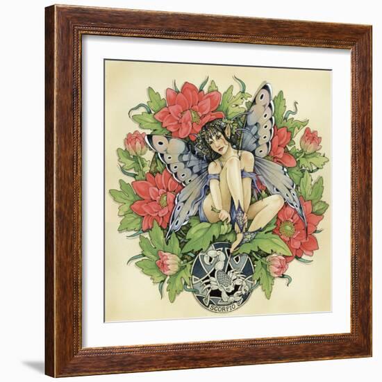 Scorpio-Linda Ravenscroft-Framed Giclee Print