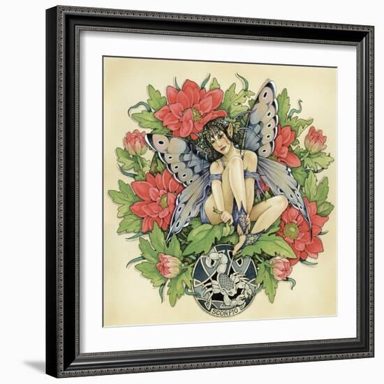 Scorpio-Linda Ravenscroft-Framed Giclee Print