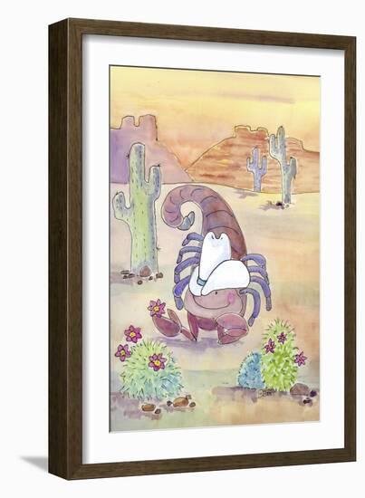 Scorpio-Jennifer Zsolt-Framed Giclee Print