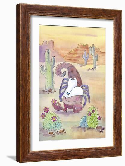 Scorpio-Jennifer Zsolt-Framed Giclee Print