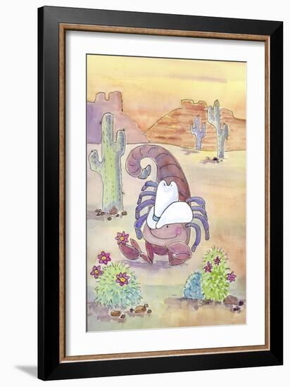 Scorpio-Jennifer Zsolt-Framed Giclee Print