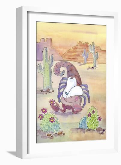 Scorpio-Jennifer Zsolt-Framed Giclee Print