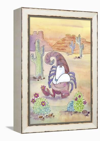 Scorpio-Jennifer Zsolt-Framed Premier Image Canvas