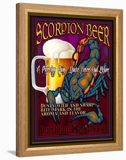 Scorpion Beer-Nomi Saki-Framed Premier Image Canvas