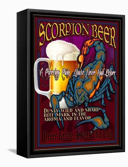 Scorpion Beer-Nomi Saki-Framed Premier Image Canvas