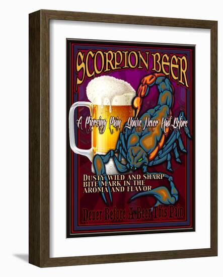 Scorpion Beer-Nomi Saki-Framed Giclee Print