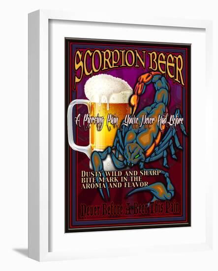 Scorpion Beer-Nomi Saki-Framed Giclee Print