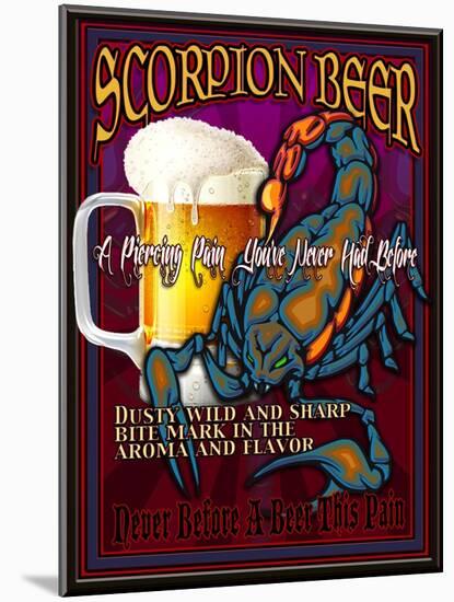 Scorpion Beer-Nomi Saki-Mounted Giclee Print