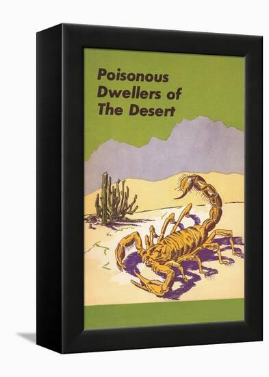 Scorpion, Poisonous Desert Dweller-null-Framed Stretched Canvas