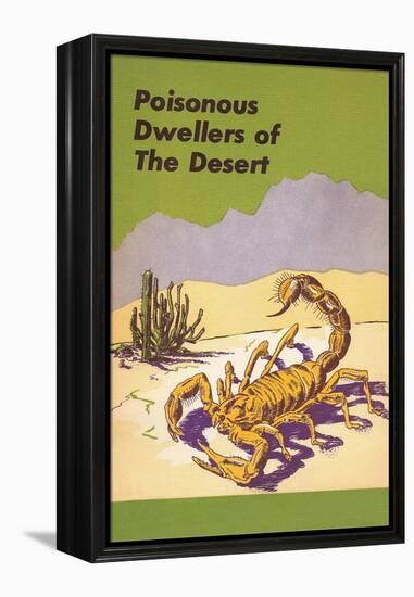 Scorpion, Poisonous Desert Dweller-null-Framed Stretched Canvas