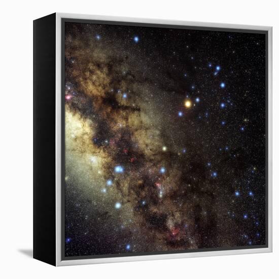 Scorpius Constellation-Eckhard Slawik-Framed Premier Image Canvas