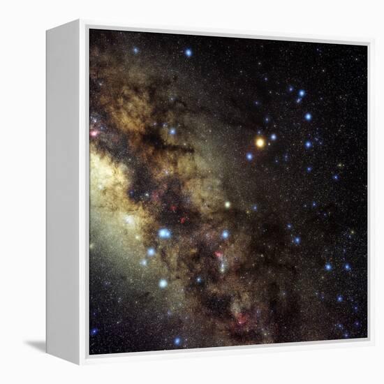 Scorpius Constellation-Eckhard Slawik-Framed Premier Image Canvas