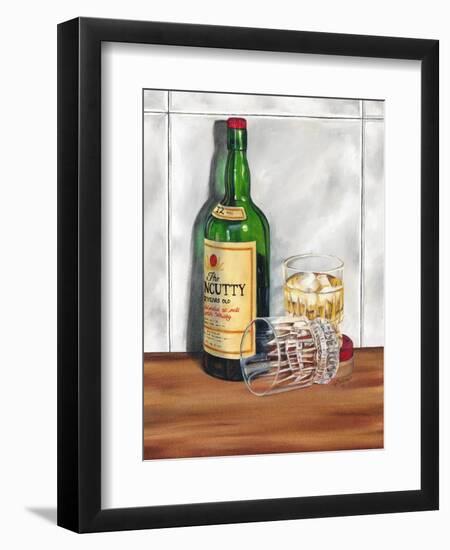 Scotch on the Rocks I-Jennifer Goldberger-Framed Art Print