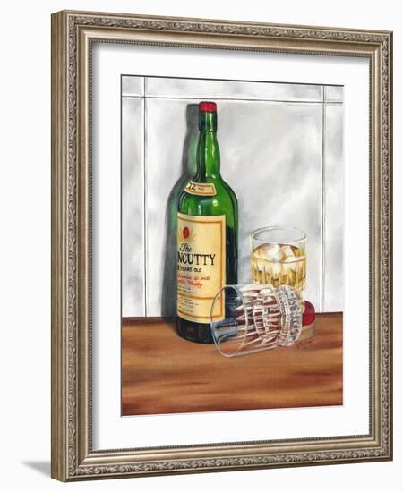 Scotch on the Rocks I-Jennifer Goldberger-Framed Art Print