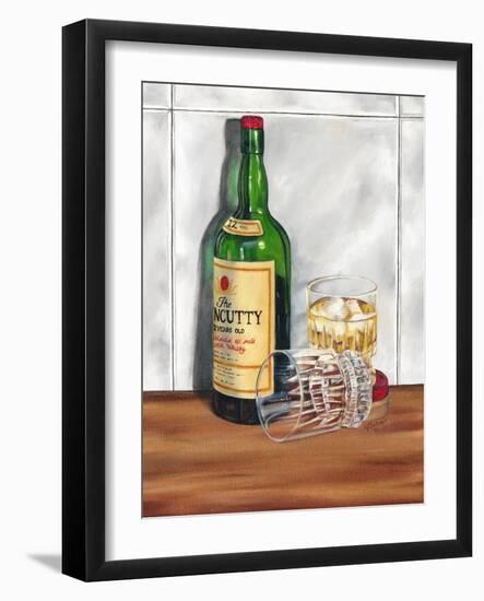 Scotch on the Rocks I-Jennifer Goldberger-Framed Art Print