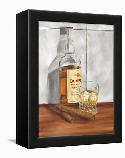 Scotch on the Rocks II-Jennifer Goldberger-Framed Stretched Canvas