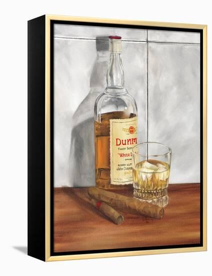 Scotch on the Rocks II-Jennifer Goldberger-Framed Stretched Canvas