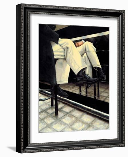 Scotch on the Rocks-Nathan Rohlander-Framed Art Print