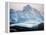 Scotia Sea, Chinstrap Penguins on Iceberg, Antarctica-Allan White-Framed Premier Image Canvas