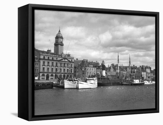 Scotland, Aberdeen-Fred Musto-Framed Premier Image Canvas