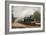 Scotland - Caledonian Railways Highland Express Train View-Lantern Press-Framed Art Print