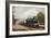 Scotland - Caledonian Railways Highland Express Train View-Lantern Press-Framed Art Print