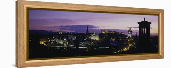 Scotland, Edinburgh Castle-null-Framed Stretched Canvas