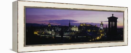 Scotland, Edinburgh Castle-null-Framed Stretched Canvas