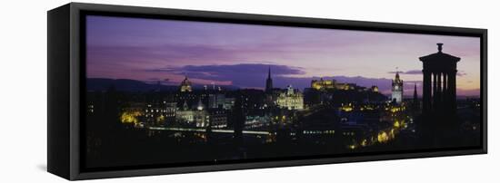 Scotland, Edinburgh Castle-null-Framed Stretched Canvas