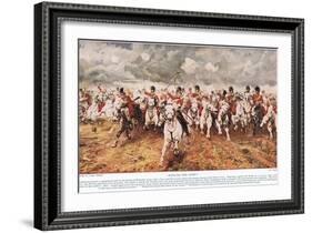 Scotland for Ever, Illustration from 'Hutchinson's History of the Nations'-Lady Butler-Framed Giclee Print
