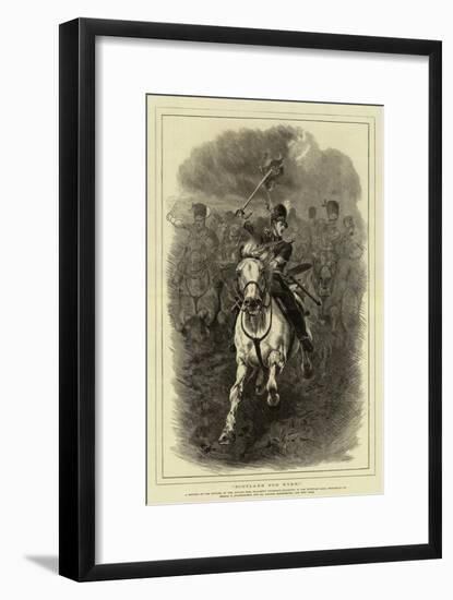 Scotland for Ever!-Lady Butler-Framed Giclee Print