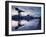 Scotland, Glasgow, Clydebank, the Finneston Crane and Modern Clydebank Skyline-Steve Vidler-Framed Photographic Print