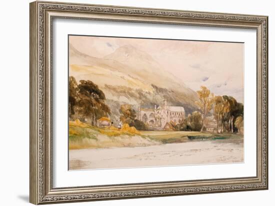 Scotland: ‘Melrose Abbey’, 1842-William Callow-Framed Giclee Print