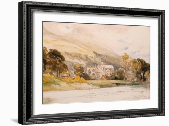 Scotland: ‘Melrose Abbey’, 1842-William Callow-Framed Giclee Print