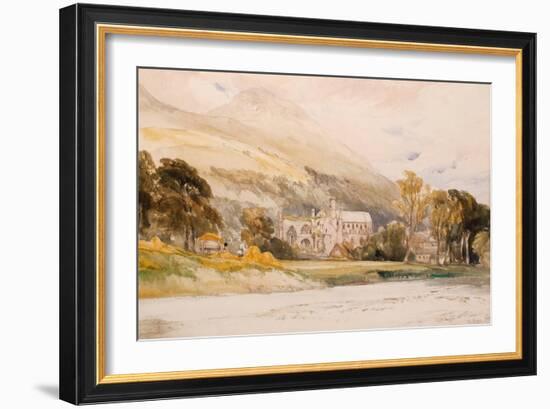 Scotland: ‘Melrose Abbey’, 1842-William Callow-Framed Giclee Print