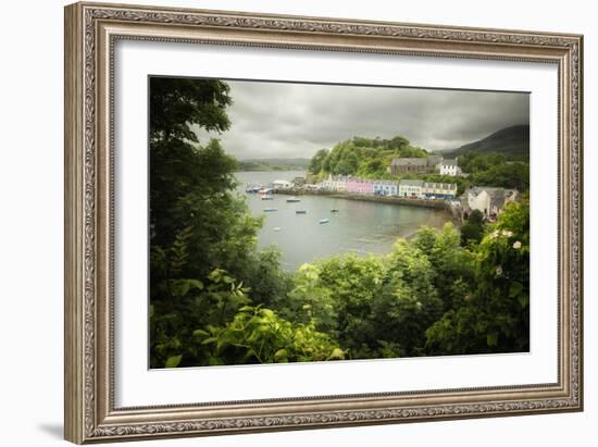 Scotland Portree Harbor On Skye Island-Philippe Manguin-Framed Photographic Print