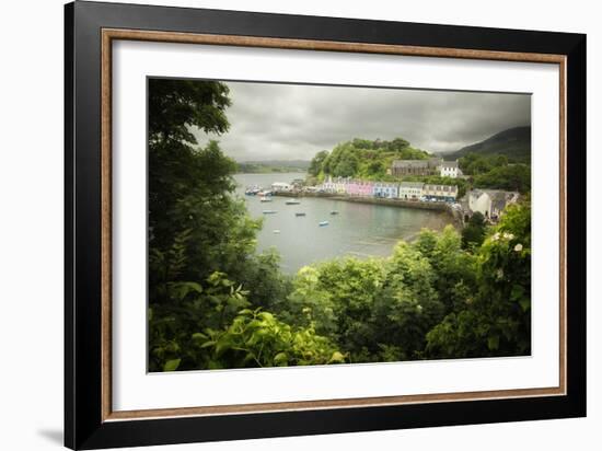 Scotland Portree Harbor On Skye Island-Philippe Manguin-Framed Photographic Print