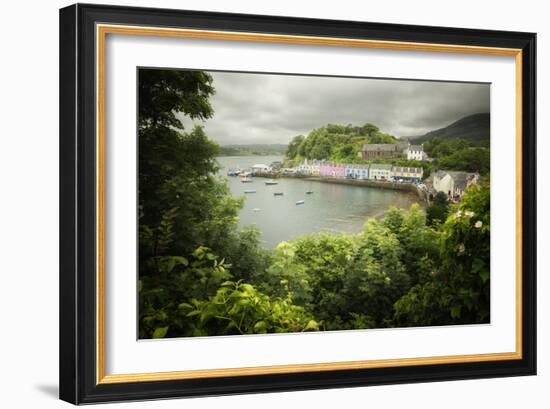 Scotland Portree Harbor On Skye Island-Philippe Manguin-Framed Photographic Print