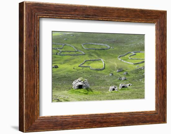 Scotland, St Kilda Archipelago, Hirta Island, Abandoned Settlement-Martin Zwick-Framed Photographic Print