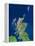Scotland, UK, Satellite Image-PLANETOBSERVER-Framed Premier Image Canvas