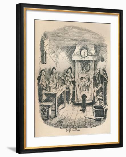 Scotland Yard, C1900-George Cruikshank-Framed Giclee Print