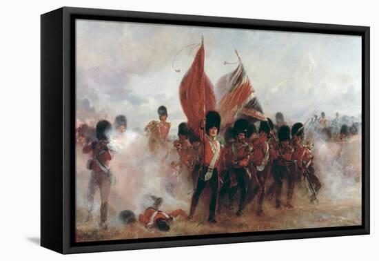 Scots Guards Saving the Colours at Alma, 1854, 1899-Lady Butler-Framed Premier Image Canvas