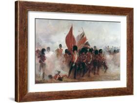 Scots Guards Saving the Colours at Alma, 1854, 1899-Lady Butler-Framed Giclee Print